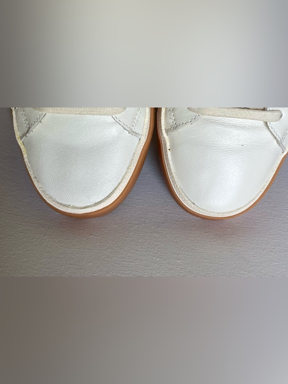 LIKE NEW DOLCE VITA ZINA WHITE LEATHER COURT SNEAKER WOMENS SIZE 8.5 - Picture 13 of 17
